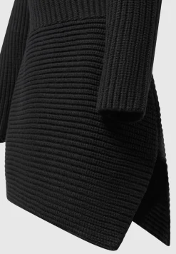 Asymmetric Knit Jumper Dress