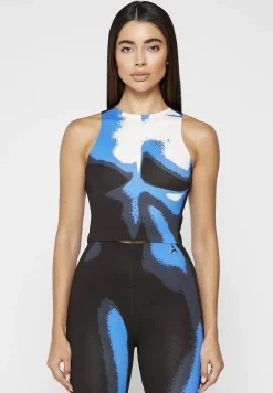 Body Print Racer Top