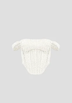 Boucle Bardot Corset Top