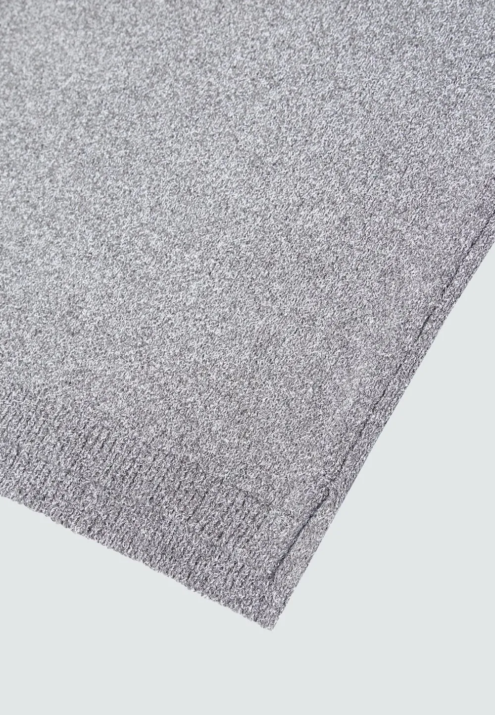 Boucle Knit Oversized Fit T-Shirt