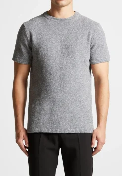Boucle Knit Regular Fit T-Shirt