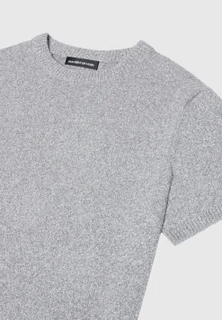 Boucle Knit Regular Fit T-Shirt