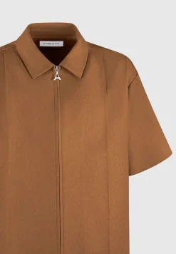 Boxy Shirt With Crease