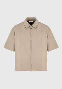 Boxy Shirt With Crease