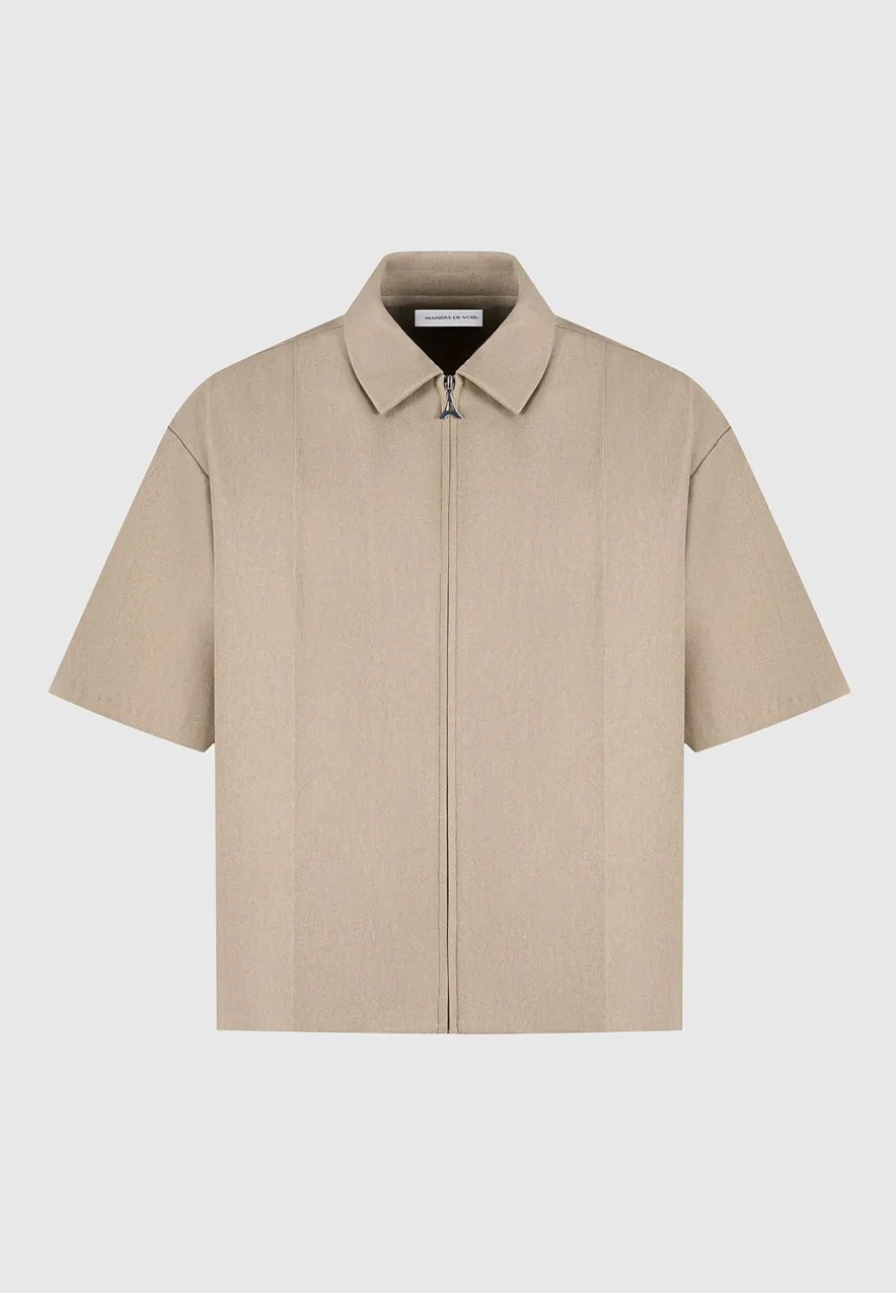 Boxy Shirt With Crease