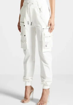 Cargo Pants With Frosted Chain