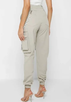 Cargo Pants With Frosted Chain