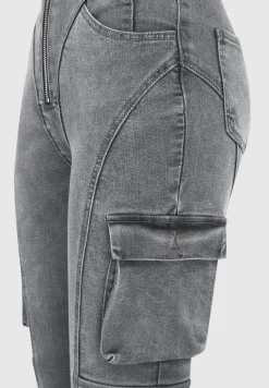 Cargo Pocket Skinny Jeans