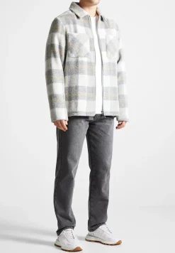 Checked Wool Shacket