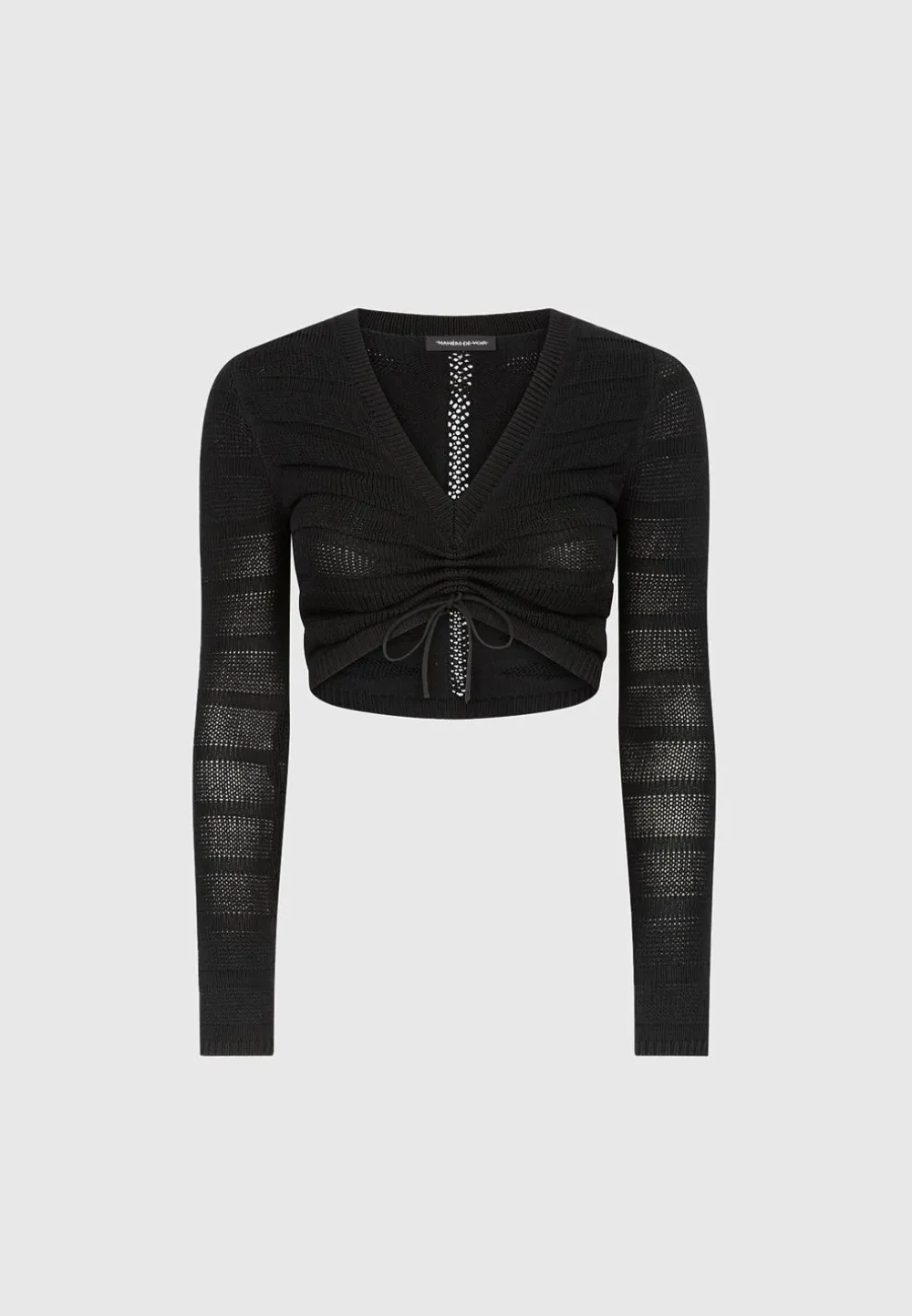 Contour Knit Long Sleeve Top