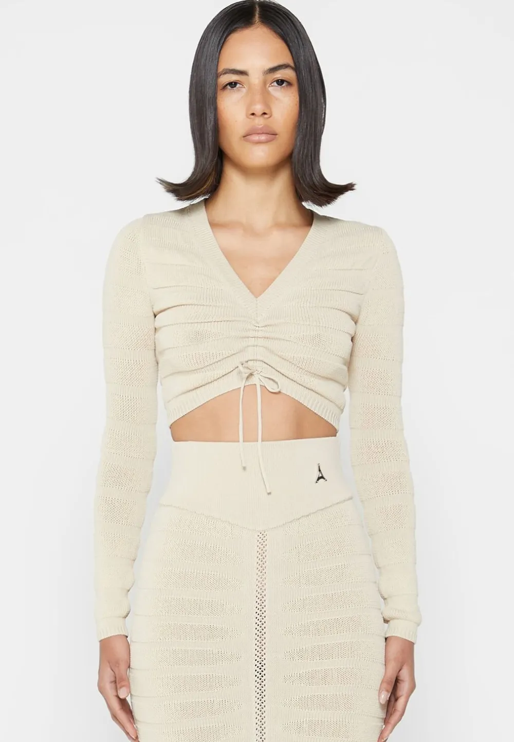 Contour Knit Long Sleeve Top