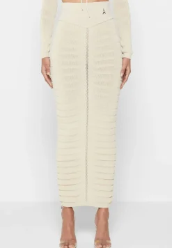 Contour Knit Maxi Skirt