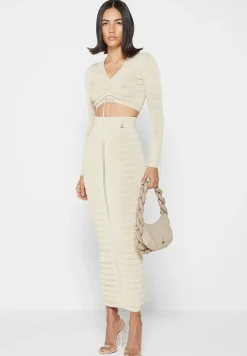 Contour Knit Maxi Skirt