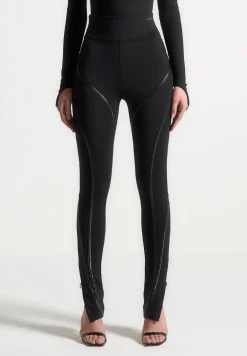 Contrast Contour Leggings