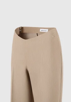 Curved Waist Tailored Trousers