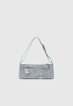 Denim Effect Eiffel Belt Bag