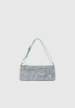 Denim Effect Eiffel Belt Bag