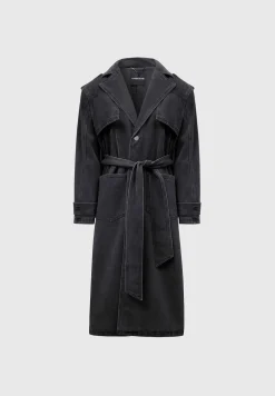 Denim Trench Coat