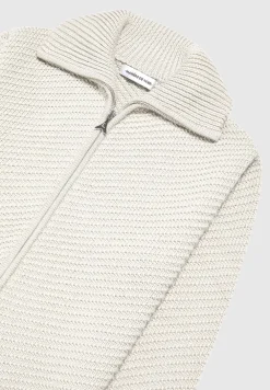 Diagonal Knit Cardigan