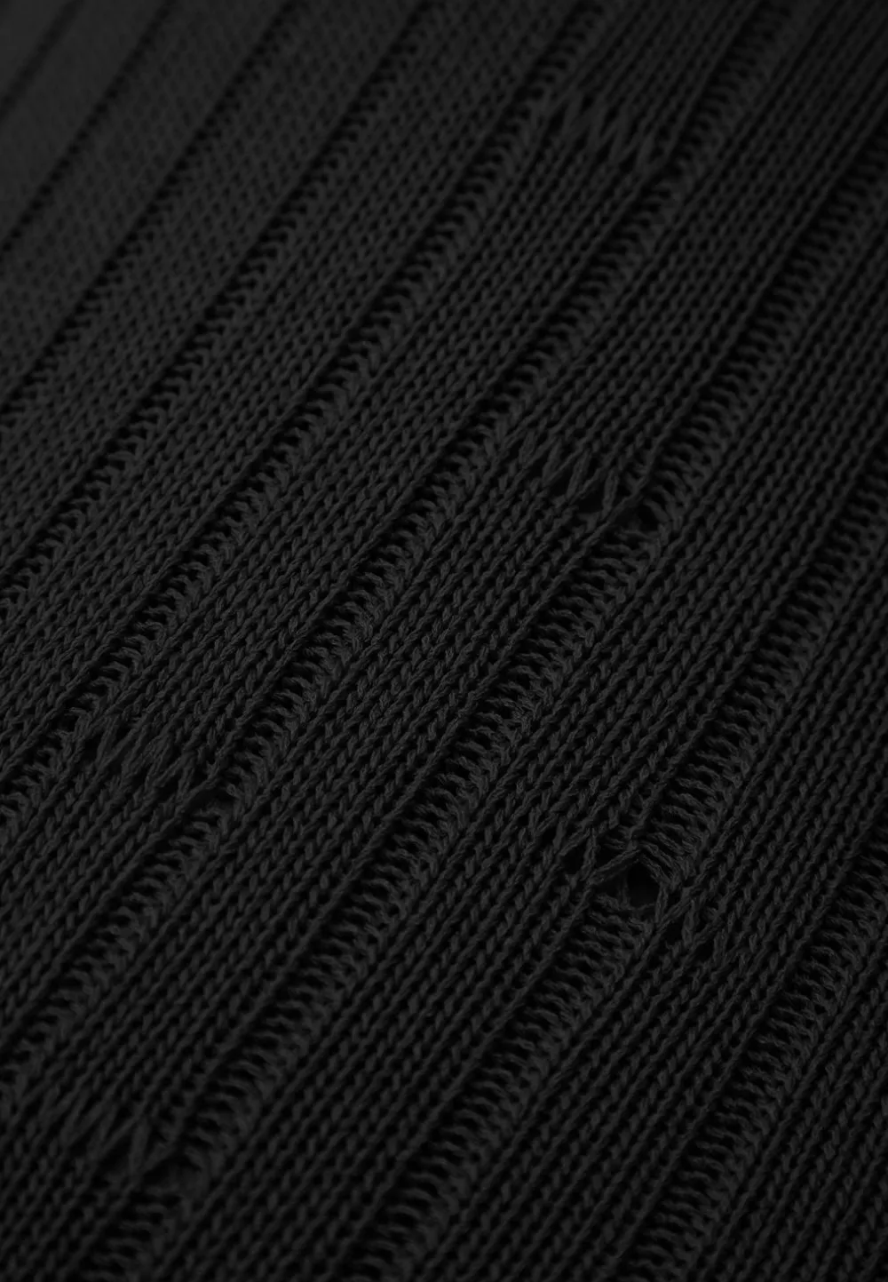 Distressed Knitted Cut Out Jumpsuit