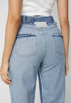 Distressed Mom Jeans