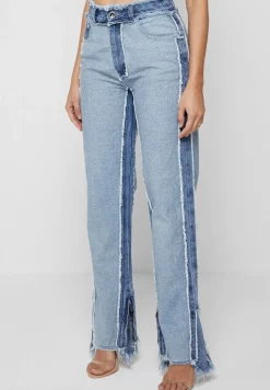 Distressed Mom Jeans