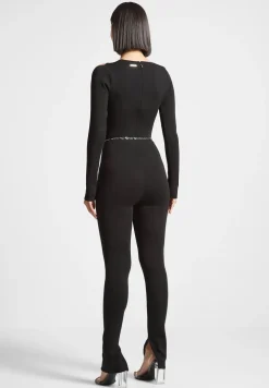 Eiffel Chain Detail Jumpsuit