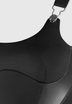 Eiffel Detail High Leg Bodysuit