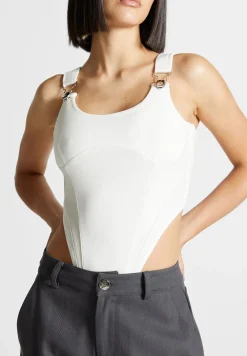 Eiffel Detail High Leg Bodysuit