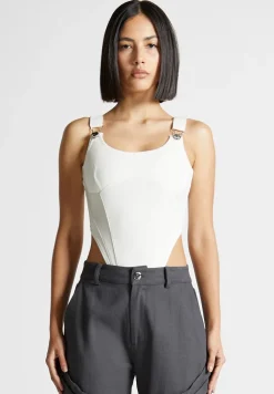 Eiffel Detail High Leg Bodysuit