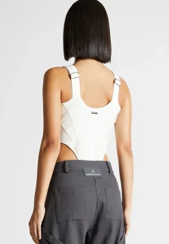 Eiffel Detail High Leg Bodysuit