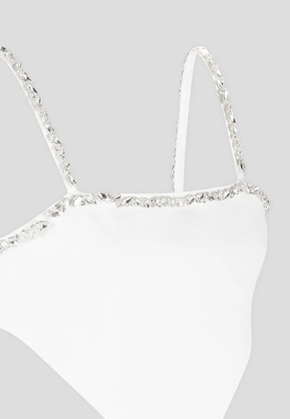 Embellished Strap Handkerchief Top