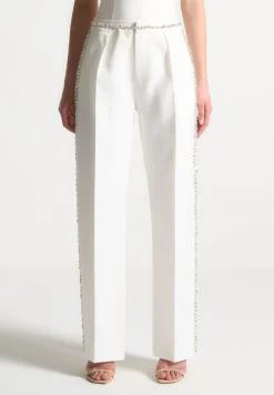 Embellished Tailored Trousers