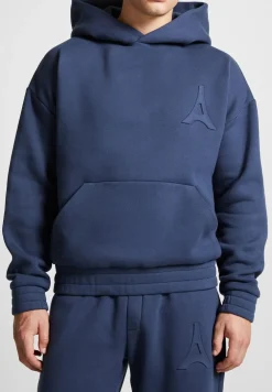 Eternel 420Gsm Eiffel Embossed Hoodie