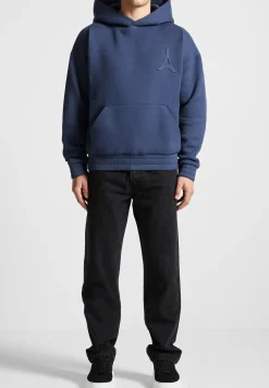 Eternel 420Gsm Eiffel Embossed Hoodie