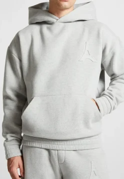 Eternel 420Gsm Eiffel Embossed Hoodie