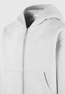 Eternel 420Gsm Eiffel Embossed Zip Hoodie