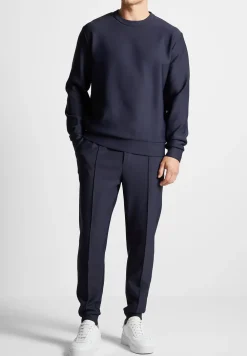 Eternel Neoprene Regular Fit Crew Neck Jumper