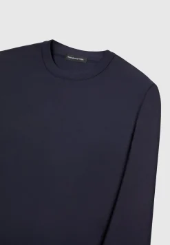 Eternel Neoprene Regular Fit Crew Neck Jumper