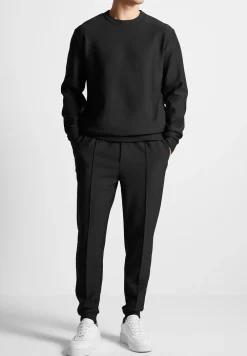 Eternel Neoprene Regular Fit Crew Neck Jumper