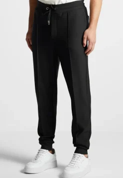 Eternel Neoprene Tapered Fit Pintuck Joggers