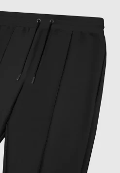 Eternel Neoprene Tapered Fit Pintuck Joggers