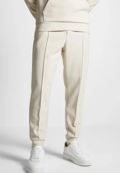 Eternel Neoprene Tapered Fit Pintuck Joggers