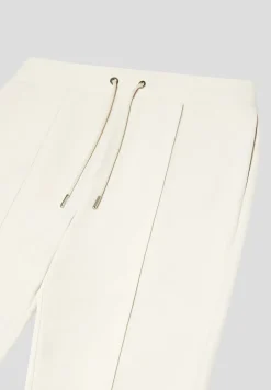 Eternel Neoprene Tapered Fit Pintuck Joggers