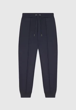 Eternel Neoprene Tapered Fit Pintuck Joggers