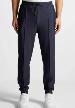 Eternel Neoprene Tapered Fit Pintuck Joggers