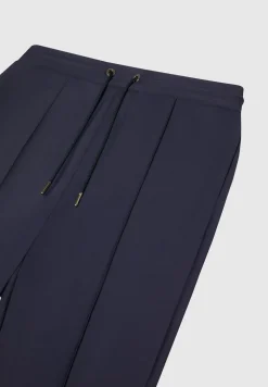 Eternel Neoprene Tapered Fit Pintuck Joggers