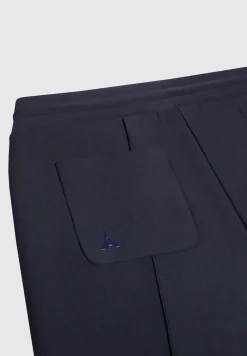 Eternel Neoprene Tapered Fit Pintuck Joggers