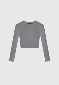 Eternelle Long Sleeve Crop Top