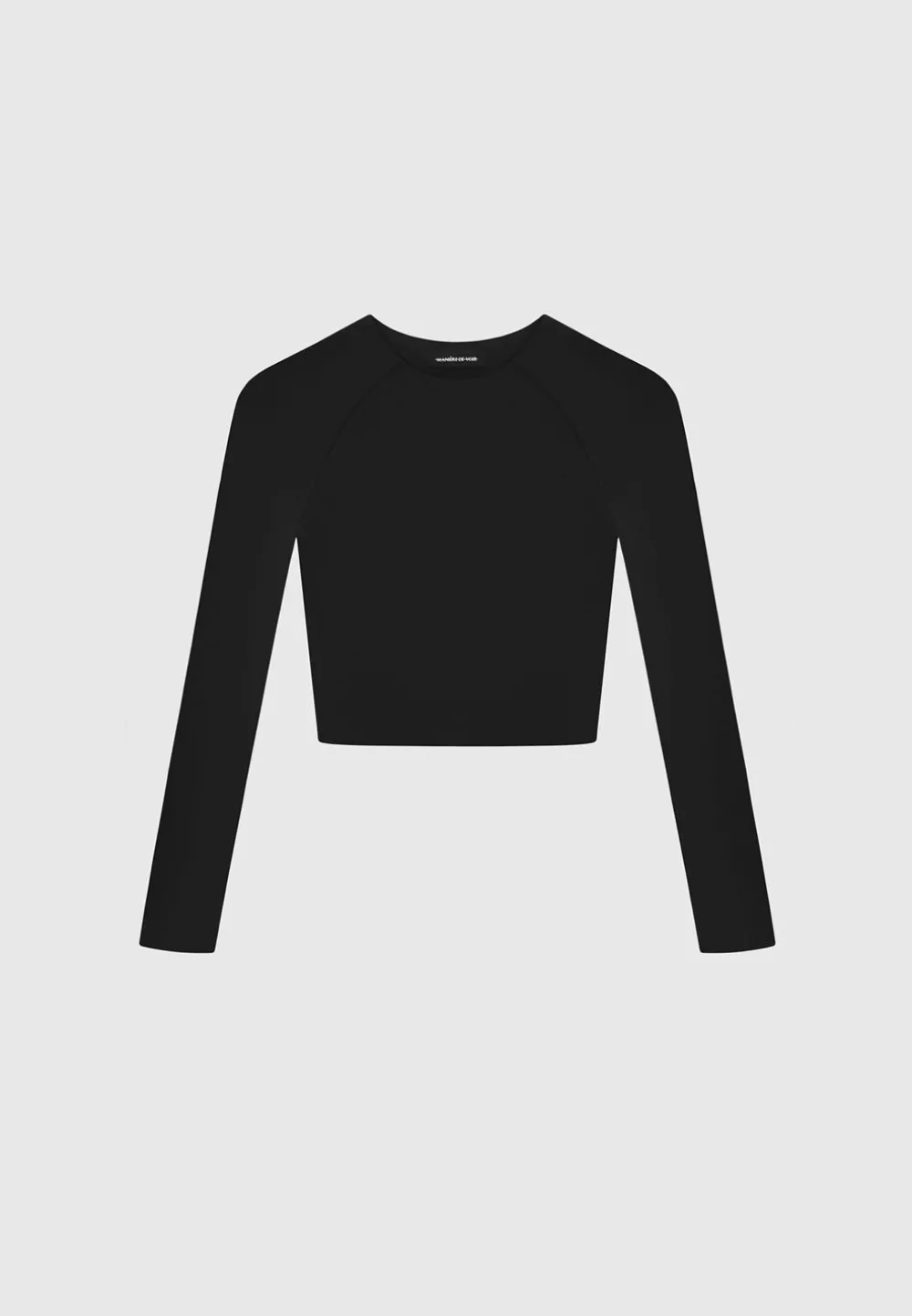 Eternelle Long Sleeve Crop Top